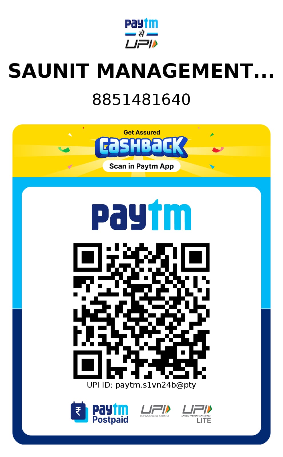 Payment QR Scanner